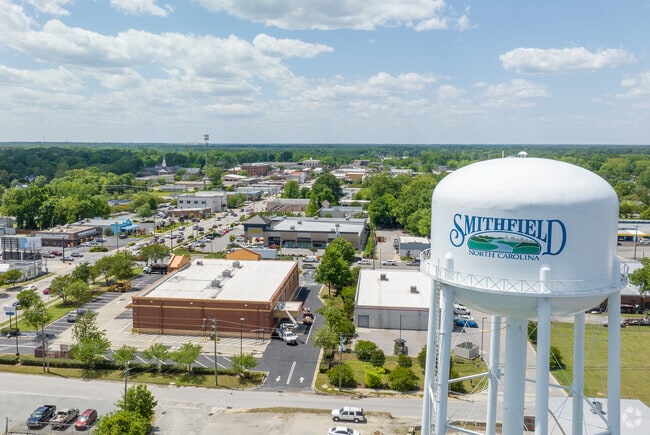 With just over 13,000 residents, Smithfield still has that small town feel.
