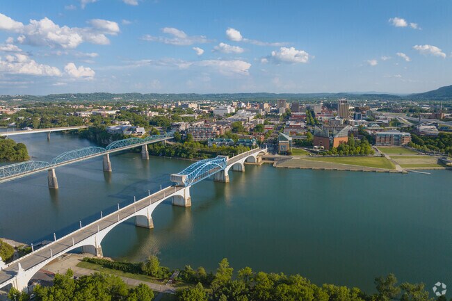 The Walnut St Bridge will carry you from the north shore right into the Arts District.