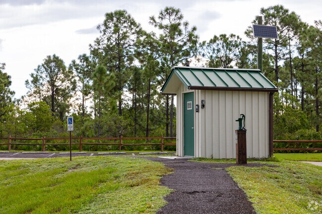 You can take a relaxing walk on the walking trails in Wild Turkey Strand Preserve park.