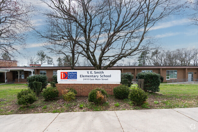 The present-day Y.E. Smith Elementary School was built in 1967 in East Durham.
