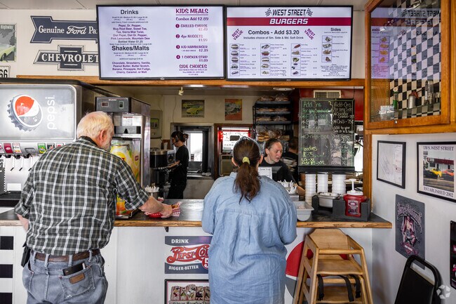 Sunflower residences love to stop by West Street Burgers for lunch.