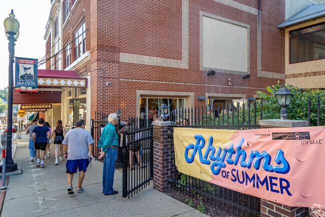 Hear the Rhythms of Summer as you pass through downtown Greensburg.