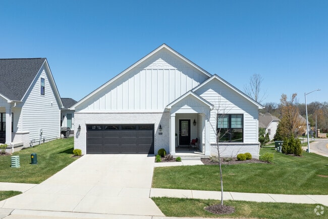 Modern Farmhouses can be found in The Courtyards of BaratHaven in Dardenne Prairie.
