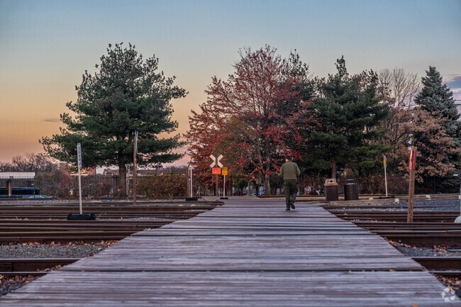 Take a walk around the Steamtown National Historic Site and Museum.