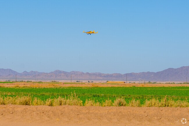 The desert surrounds the community giving residents plenty of opportunities to explore on the ground, or in the air.