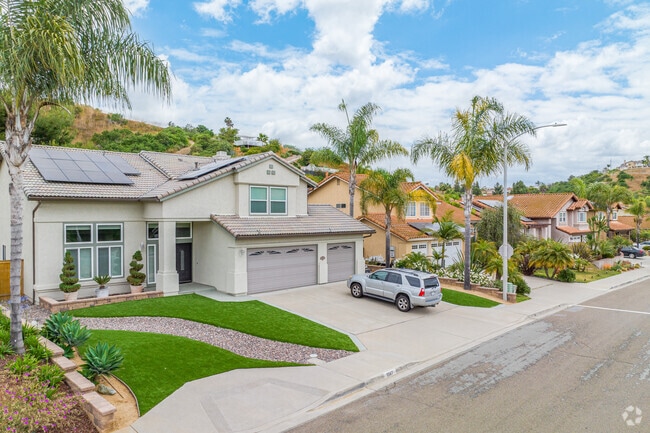 Multiple architectural styles may be found on the same street in Bonita Long Canyon.