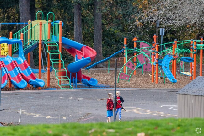 Westridge Park is a favorite after-school spot for local kids.