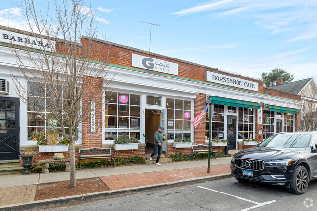 Pequot Avenue in Southport is lined with great shops and markets.