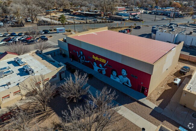 North Valley Academy in the North Valley neighborhood has great art work to show students.