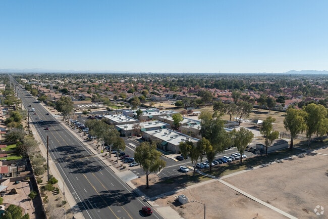 Patterson Elementary is located on Guadalupe Road in Gilbert.