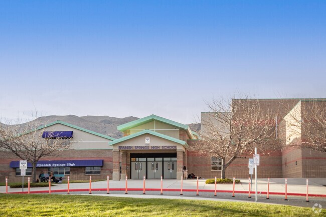 Older students attend Spanish Springs High School.
