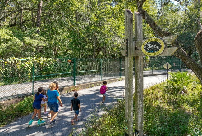Kissimmee residents can take a stroll down the many trails at Shingle Creek Regional Park.