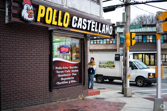 Delicious fried chicken is served at Pollo Castellano in Hartford.