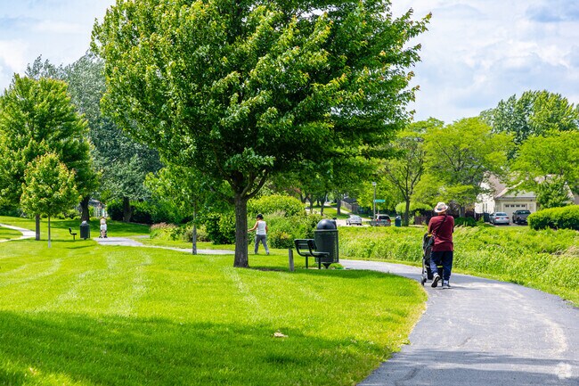 Enjoy the expansive walking path at Cambridge County Park.