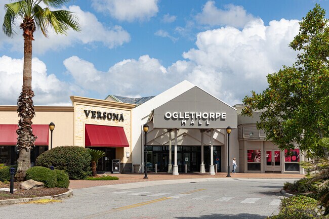 Shop for hours at the Oglethorpe Mall near Leeds Gate-Colonial Village.