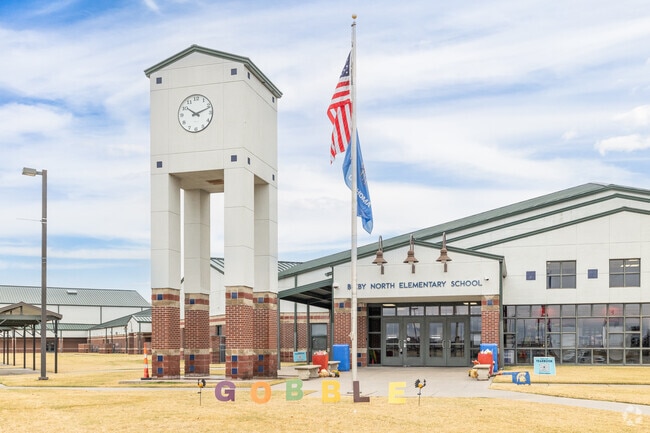 Bixby North Elementary is located on 121st Street between Memorial and Sheridan.