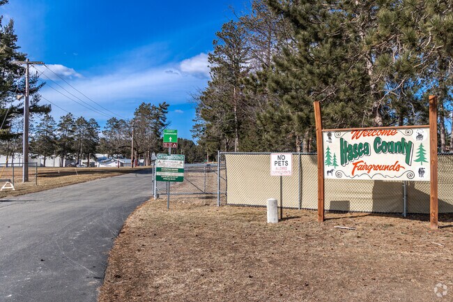 Itasca County Fairgrounds is located on the north end of Grand Rapids and is the home of the annual June Bluegrass Music in the Pines Festival.