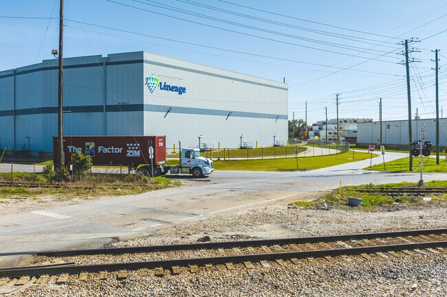 Baltimore is located near many large industrial type companies along the river.