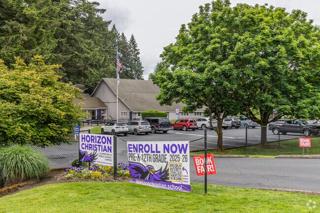 Horizon Christian School on SWsagert St serves all grade levels in Sherwood-Tualatin South.