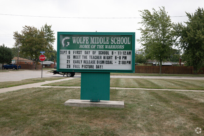 Wolfe Middle School is home of the warriors, and full of school spirit.