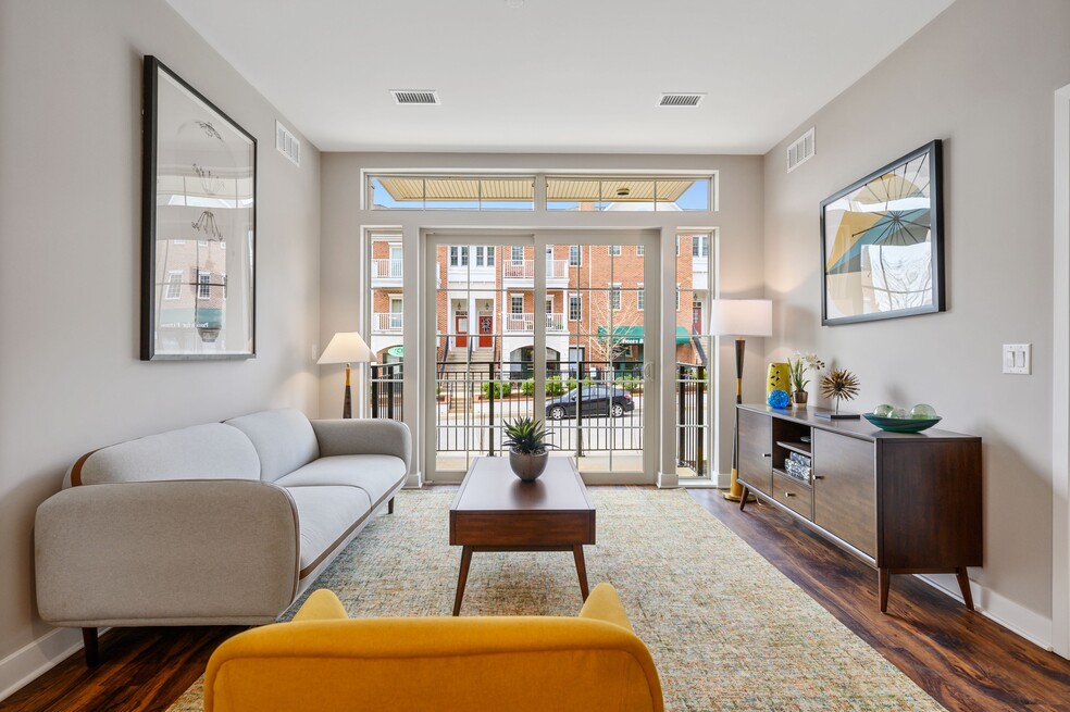 Living Room at Claremont on the Square Phase 2