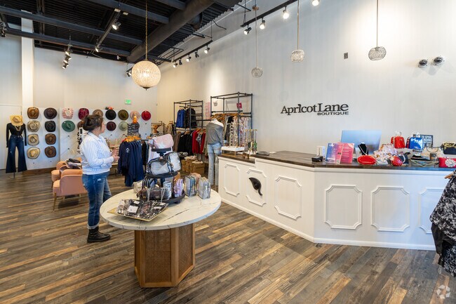 Sop at the popular Apricot Lane Boutique located just north of Middle Creek.