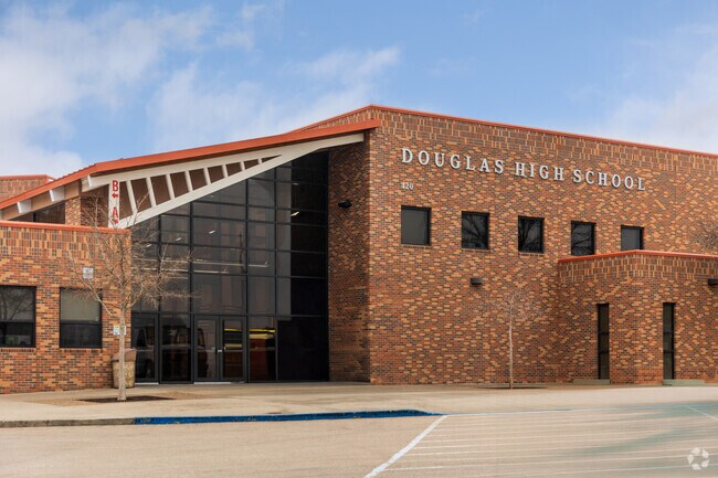 Douglass High School serves students in Box Elder with a high quality and professional teachers.