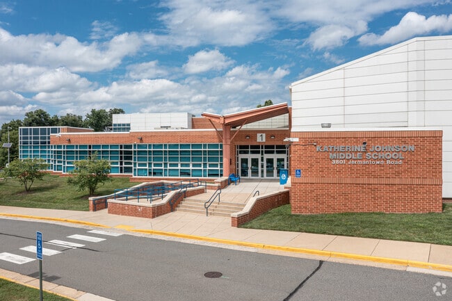 Katherine Johnson Middle School offers an education for students in grades 6-8 in Fairfax, VA.