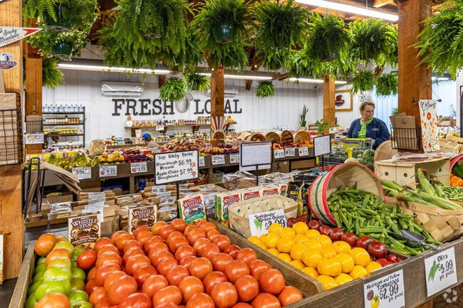 College Hill Historic District residents have easy access to local produce market Amburn's.