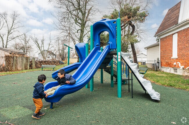Little ones love spending time at John Street Park playground.