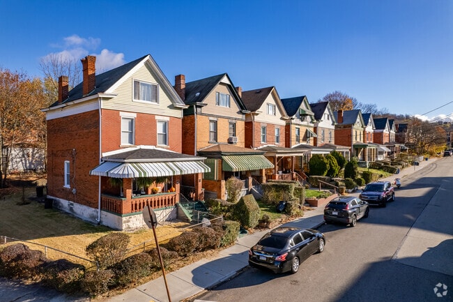 Rows of classic homes line the Homewood North streets.