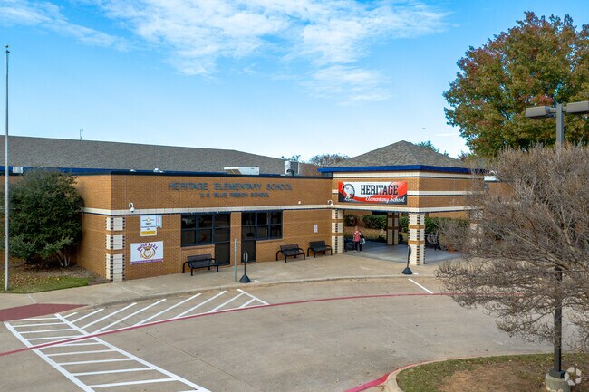Heritage Elementary School has 508 students in grades PK, K-5 in Highland Village.