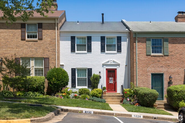 Curb appeal makes walking the Merrifield neighborhood a treat.