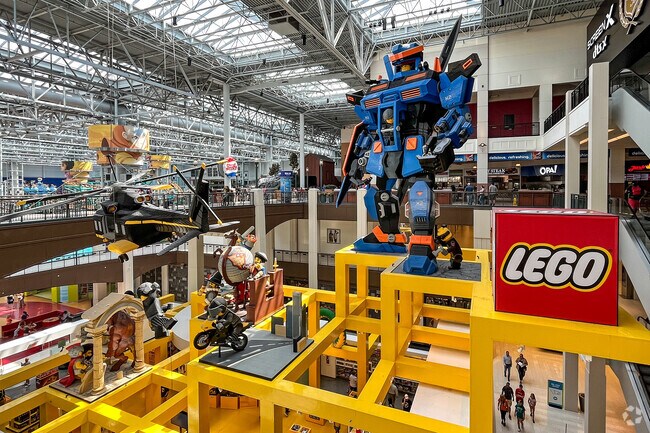 The LEGO store offers up fun and play in South Loop's Mall of America.