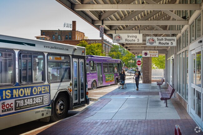 Bessemer can find connecting bus lines throughout Pueblo.