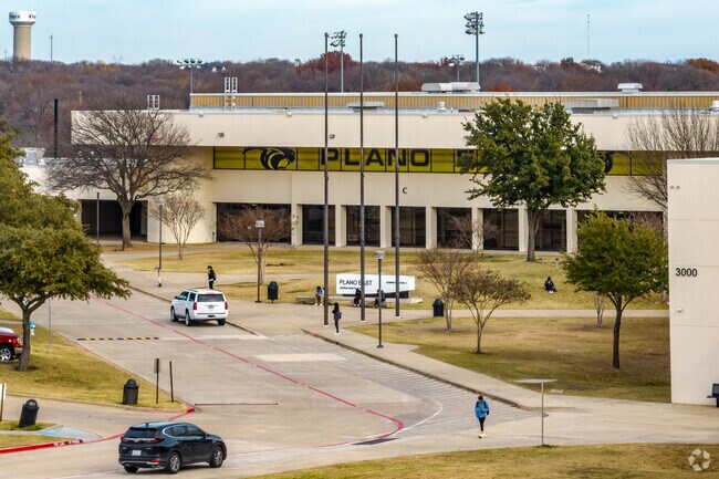 Plano East Senior High is attended by juniors and seniors.