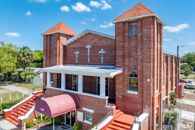 The Greater Mt. Carmel AME Church in Rainbow Heights has weekly services and online worship.