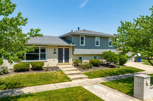 Recently built split-level homes are also present in Merrionette Park East.
