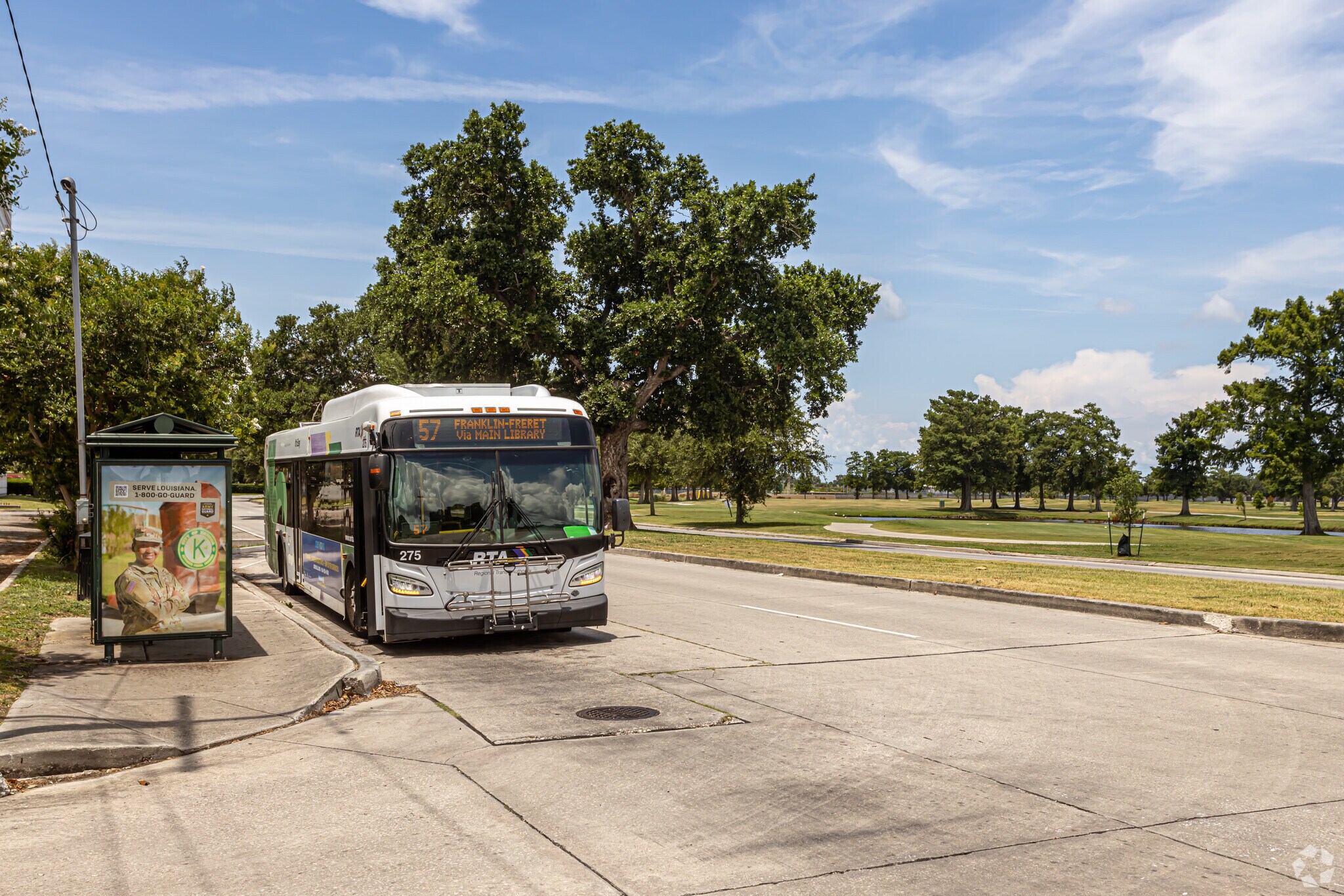 NORTA buses offer public transportation in Pontchartrain Park.