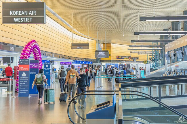 Elma residents can travel around the world by heading to Seattle-Tacoma International Airport.