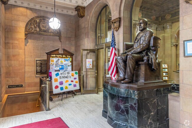 Benjamin Franklin Jones is memorialized at the B.F. Jones Memorial Library in Aliquippa.