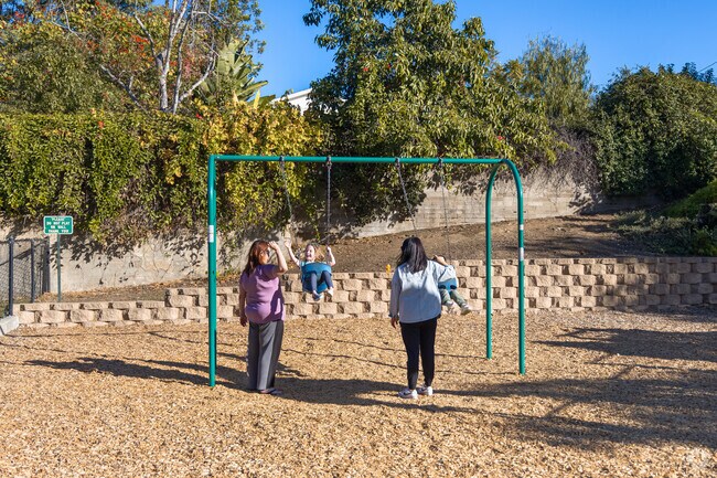 MacArthur Park in La Mesa is perfect for Little League games, swings, and community fun.