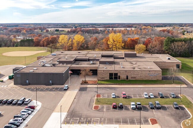 Isanti Middle School (grades 6-8) serves about 506 students in a close-knit learning community.