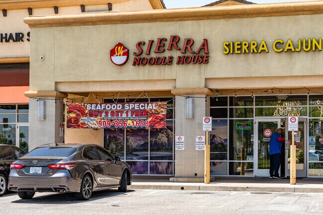 Sierra Noodle House near Rosena Ranch offers traditional Asian dishes with modern trends.