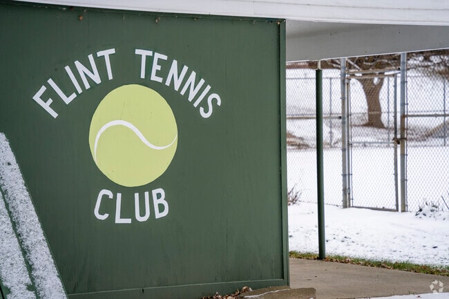 Kellar Park is home to the Flint Tennis Club in western Flint.