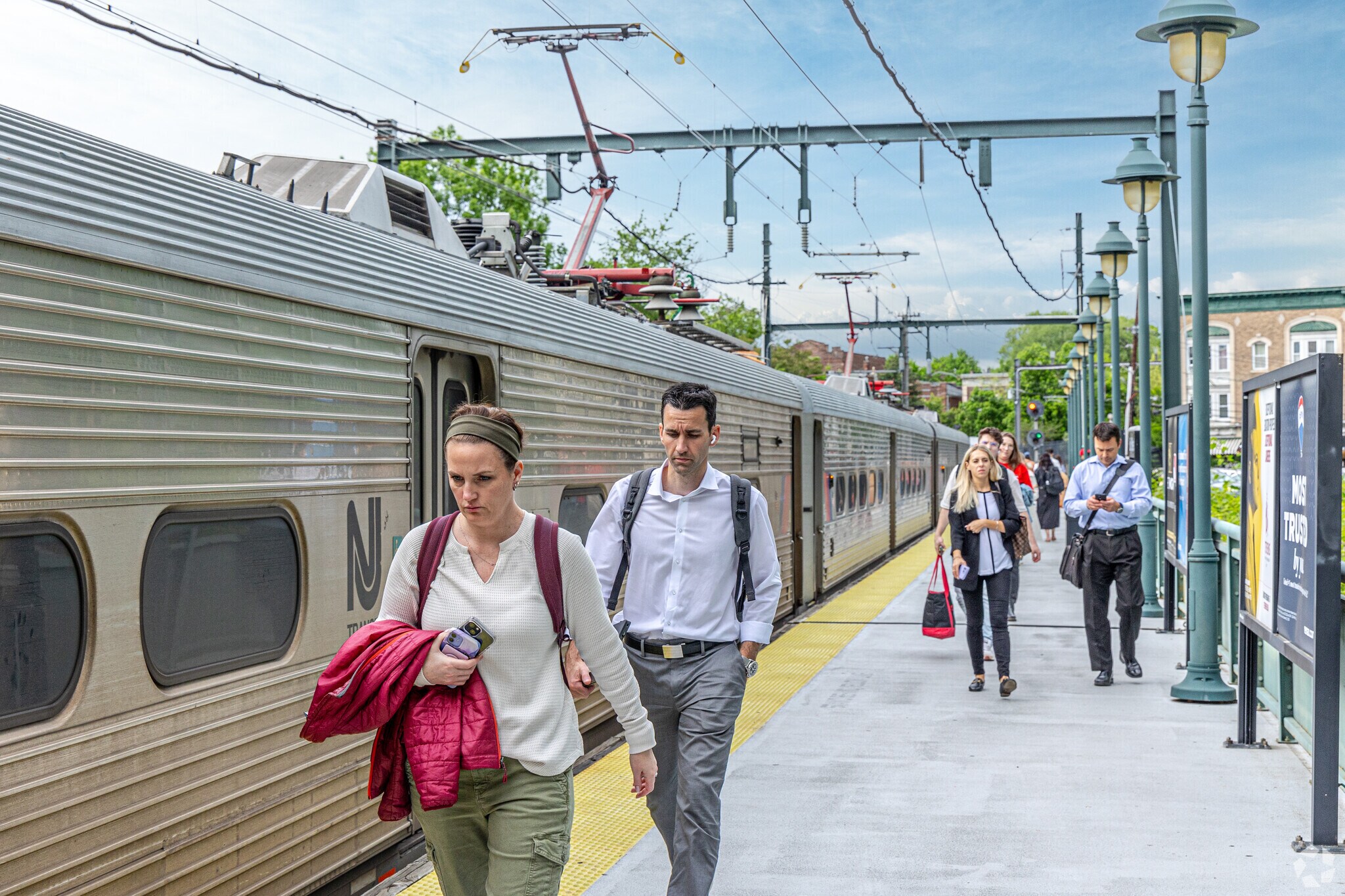 North Caldwell residents can conveniently access NYC via train from Montclair, NJ.