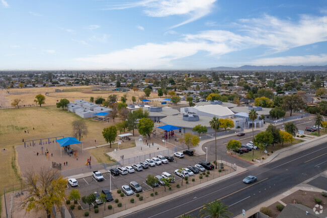Field Elementary School is located on Adobe Street in Mesa.
