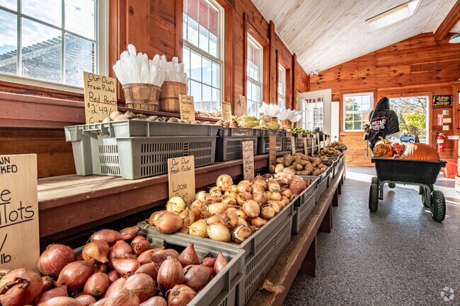 Locals love shopping at Dick's Market Garden in Lunenburg/Whalom for their produce needs.