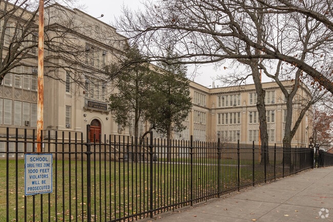 Benjamin Franklin High School is located in Andrew Jackson High School.