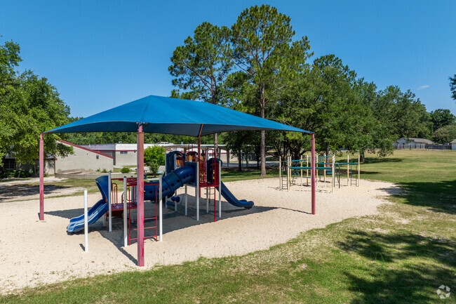 There are plenty of options for recess at W.W. Irby Elementary School.